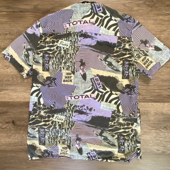 Vintage 80s Style Topman Shirt Sz.S - Picture 3 of 4